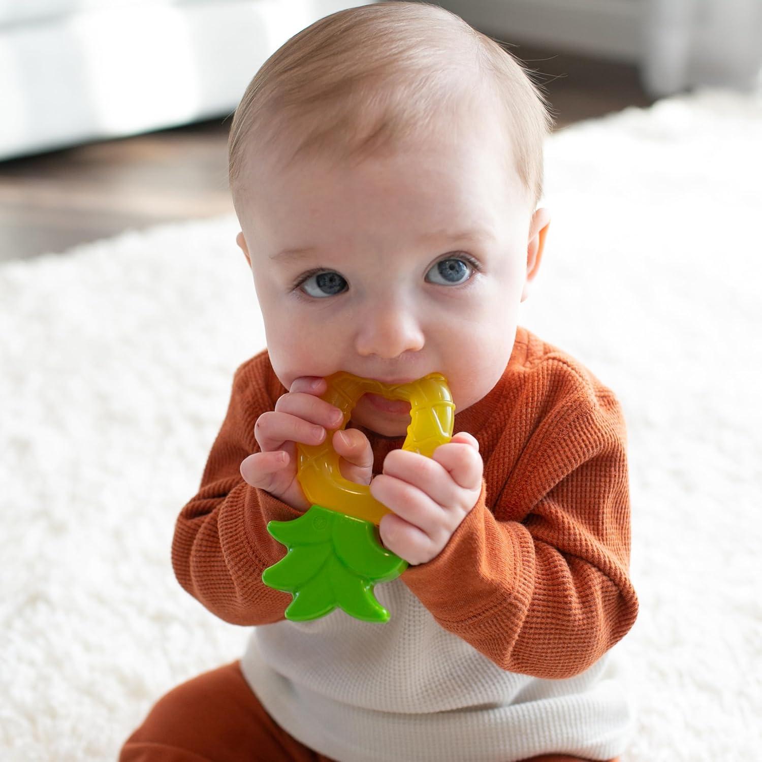 Mordedor para Bebé Dr. Brown's AquaCool 4 Piezas Piña Manzana