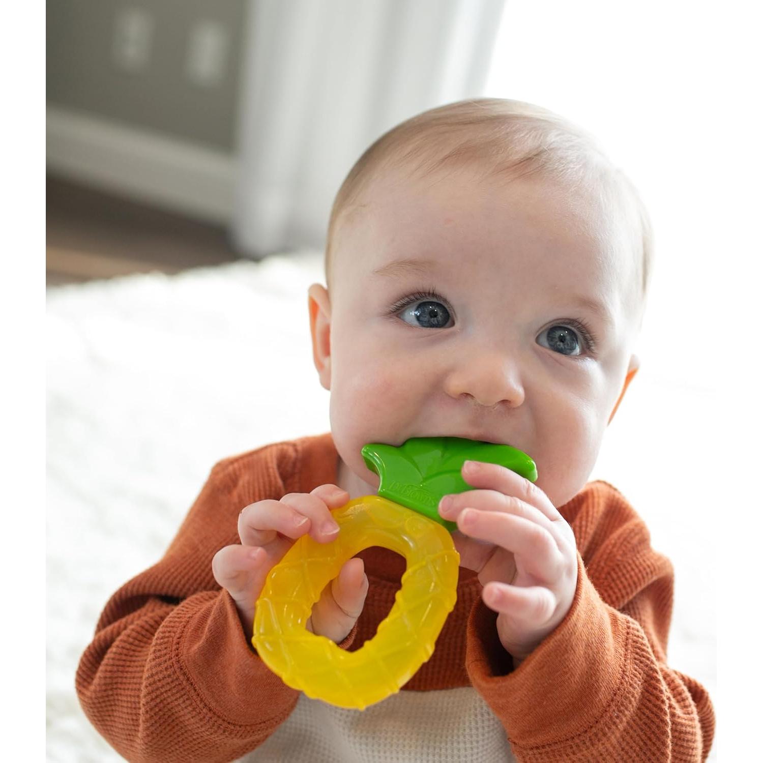 Mordedor para Bebé Dr. Brown's AquaCool 4 Piezas Piña Manzana