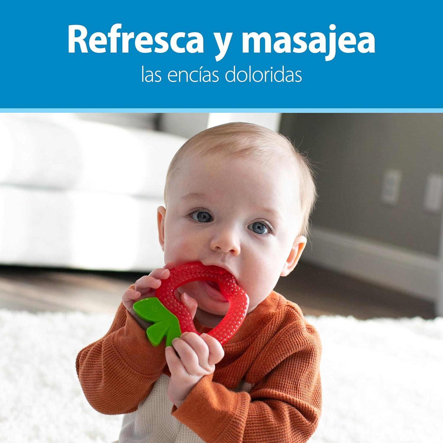 Mordedor para Bebé Dr. Brown's AquaCool 4 Piezas Piña Manzana