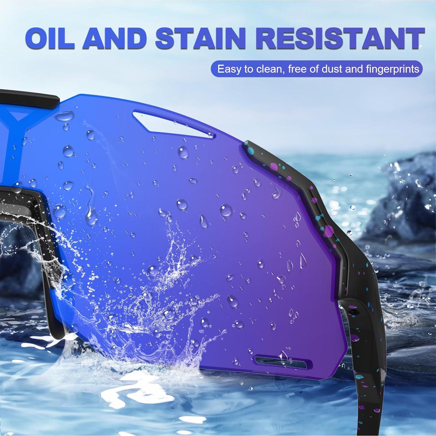 Gafas de Sol Polarizadas para Niños TR90 UV400 - Negroazul