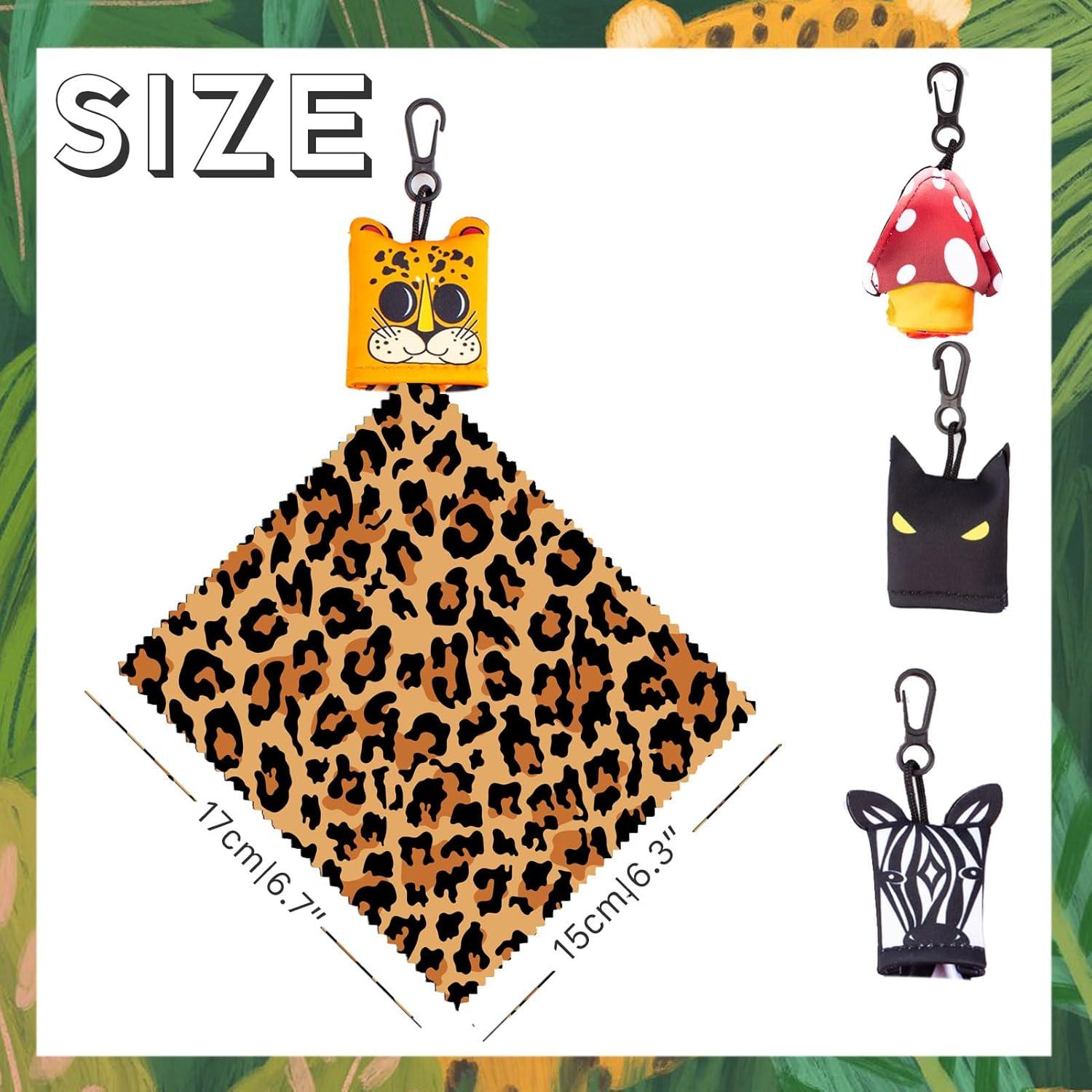 Paño de limpieza de gafas Seabbo 4PCS microfibra azul