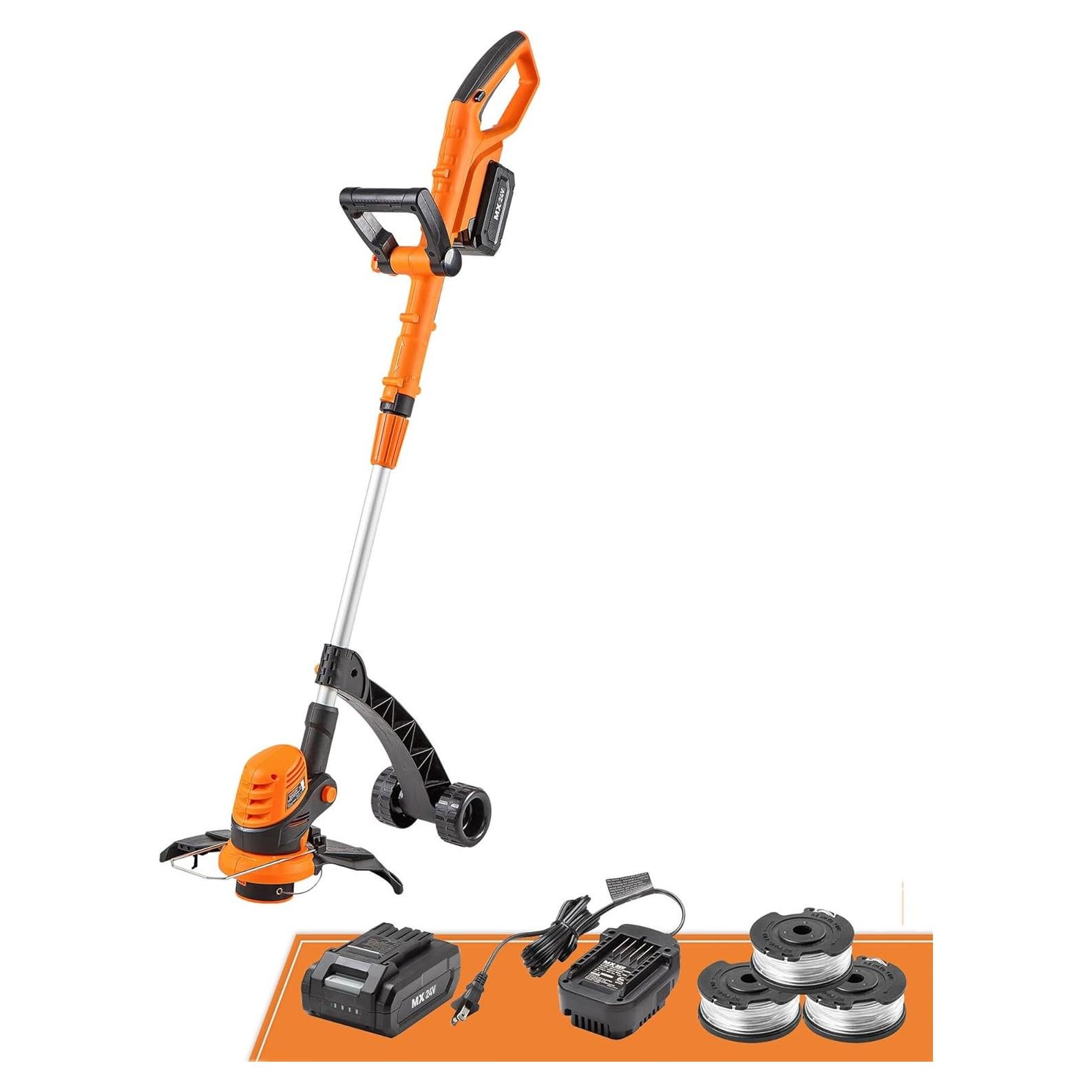 Cortadora de Hilo Inalámbrica LawnMaster CLGT2410S 24V 10"