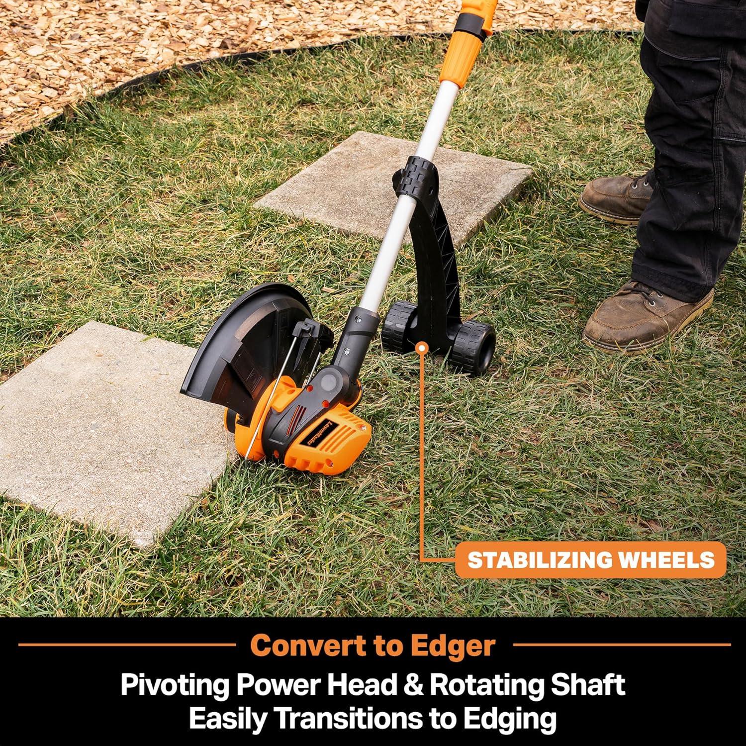 Cortadora de Hilo Inalámbrica LawnMaster CLGT2410S 24V 10"