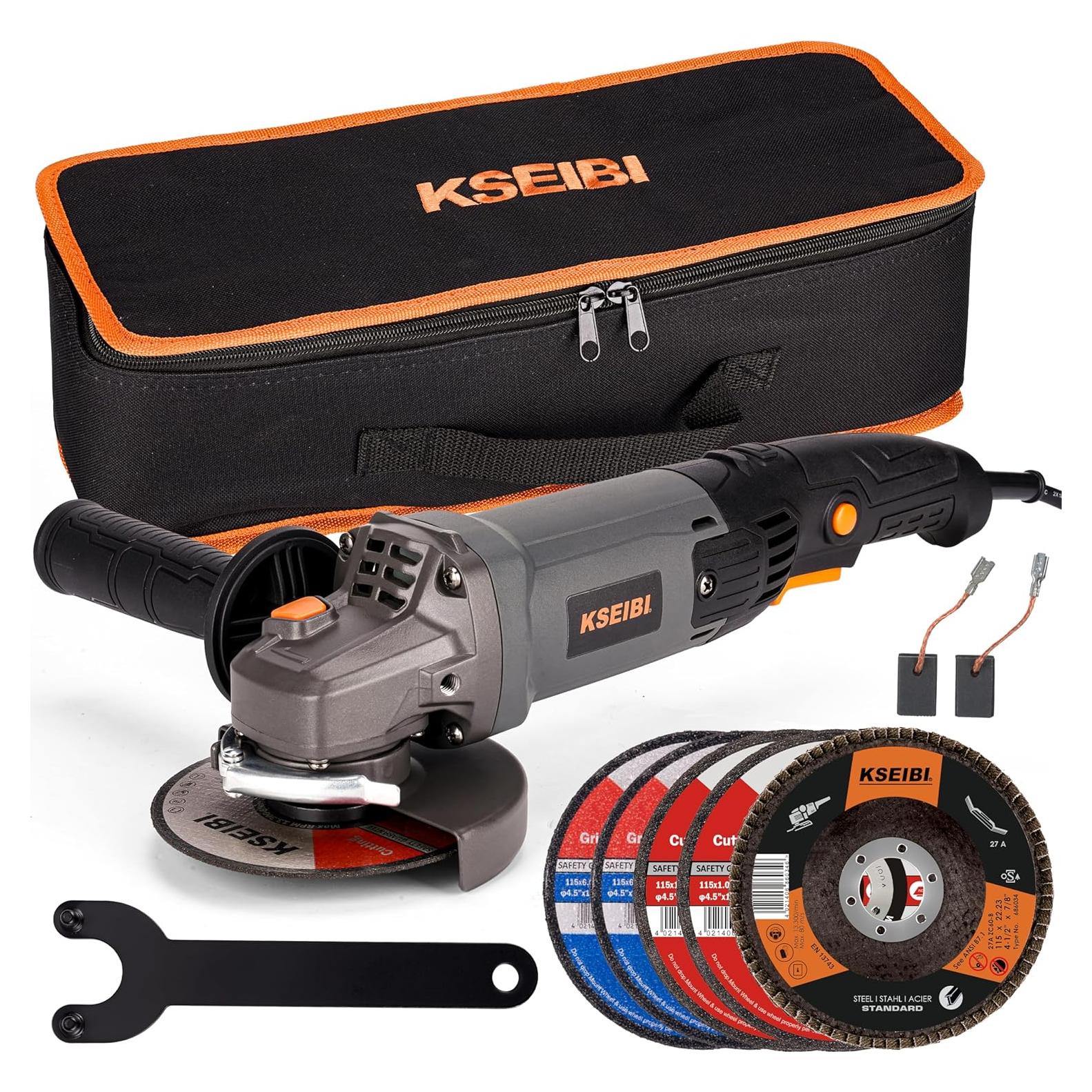 Amoladora Angular KSEIBI 711943K 115mm 950W 11000RPM