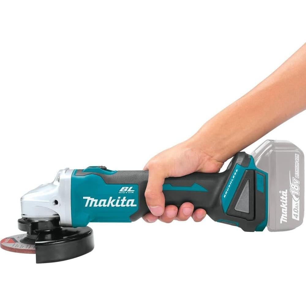 Cortadora Amoladora Angular Makita XAG09Z 18V Sin Escobillas