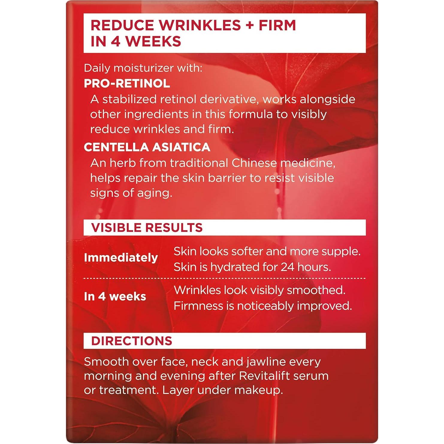 Crema Hidratante L'Oreal Revitalift Antiarrugas 48g