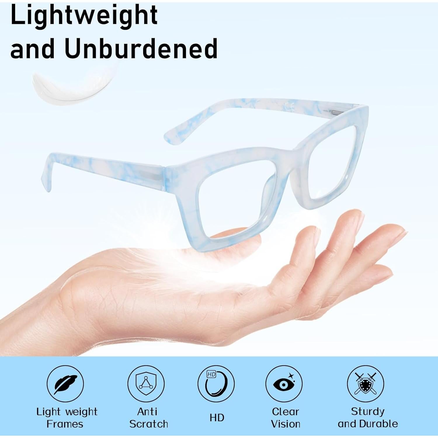 Gafas de Lectura KoKoBin para Mujeres - Bloqueo Luz Azul - 2 Paquetes