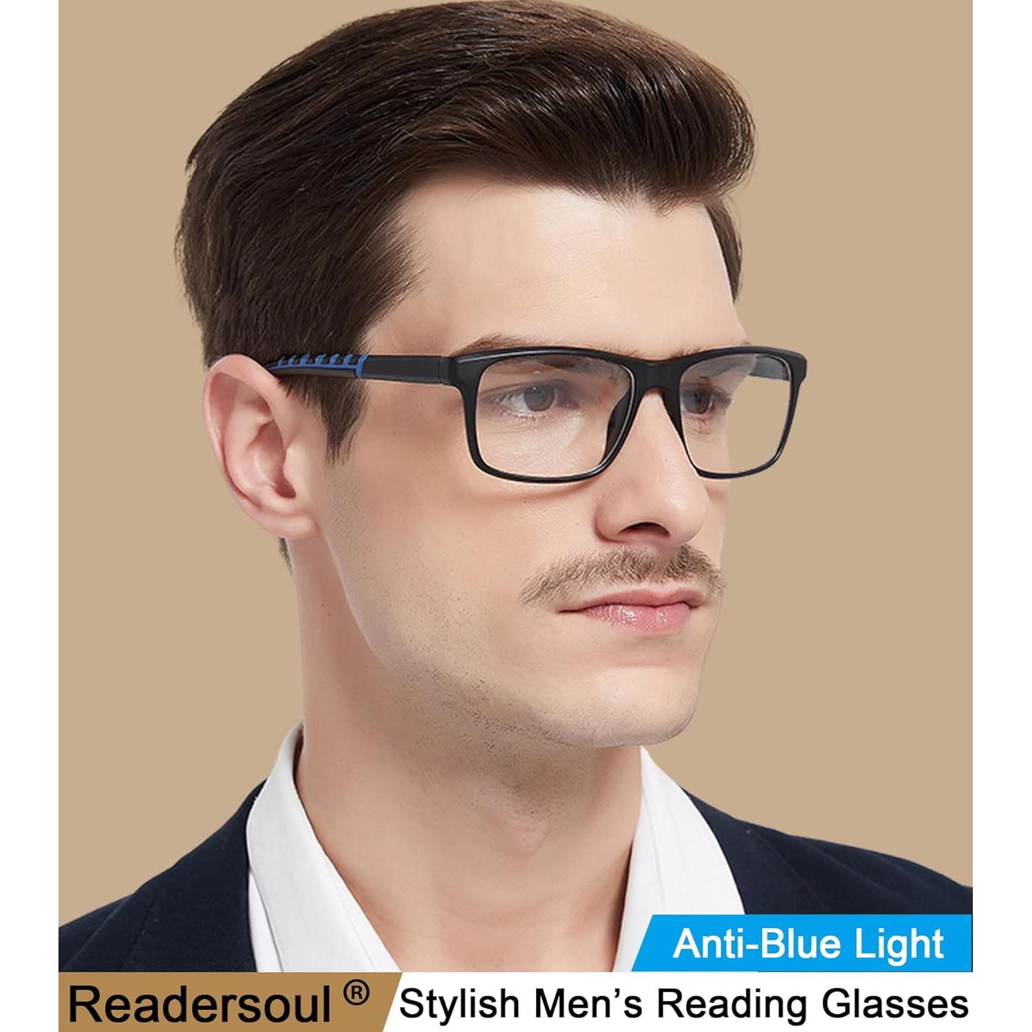 Paquete de 3 Gafas de Lectura Anti Luz Azul Readersoul