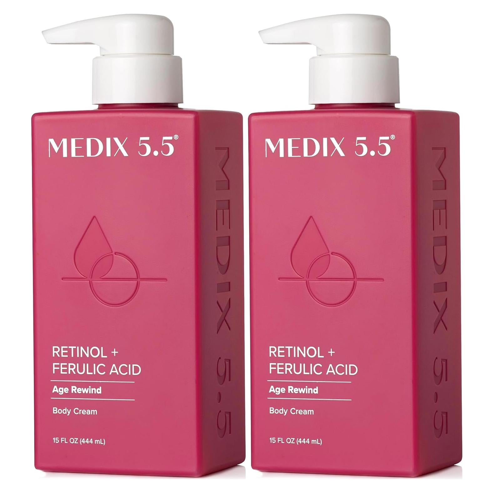 Medix 5.5 Crema Corporal de Retinol Hidratante 2 Piezas