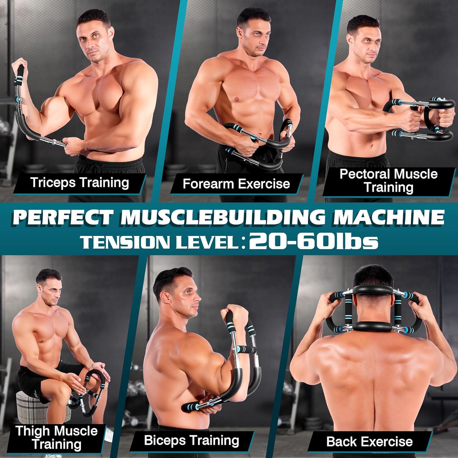 Entrenador de Brazos Twister HUDAEN Ajustable 9-27kg Portátil