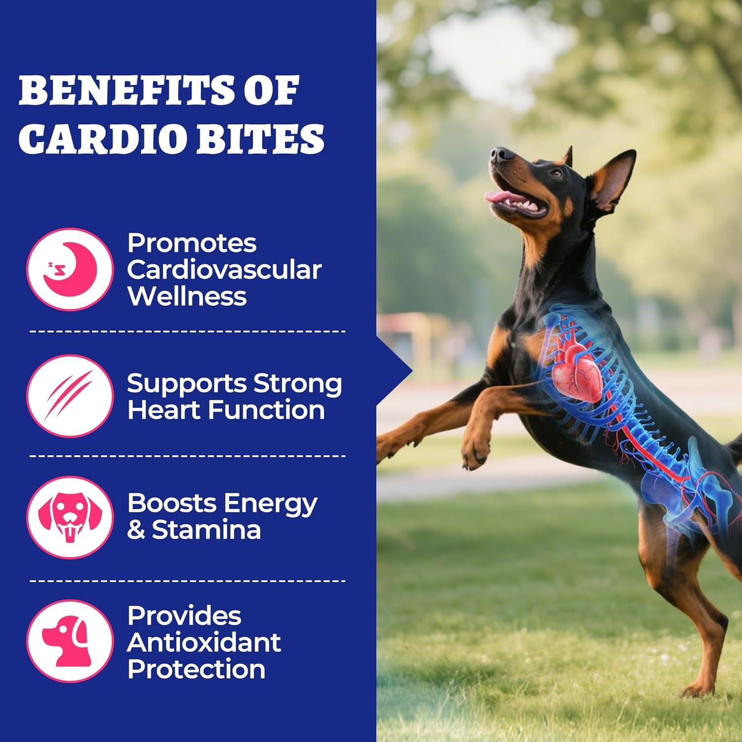 Wellix Cardio Bites 260 Bites - Suplemento Corazón Perros