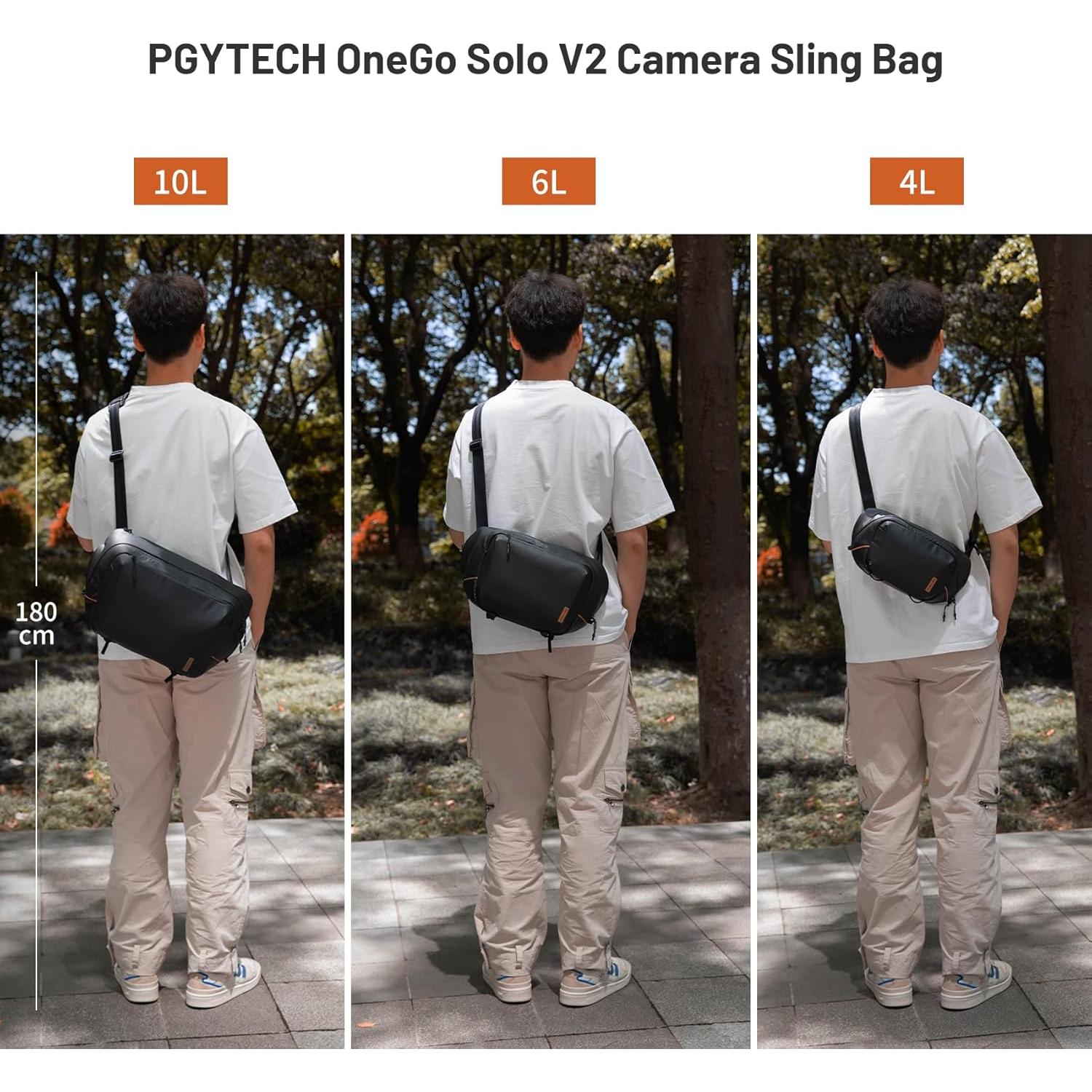 Bolsa de Mensajero PGYTECH OneGo Solo V2 para Cámara 4L