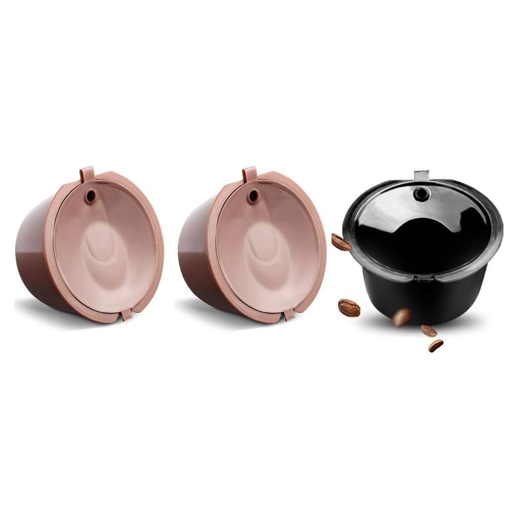 Cápsulas Reutilizables BRBHOM para Nescafé Dolce Gusto - 3 Pcs