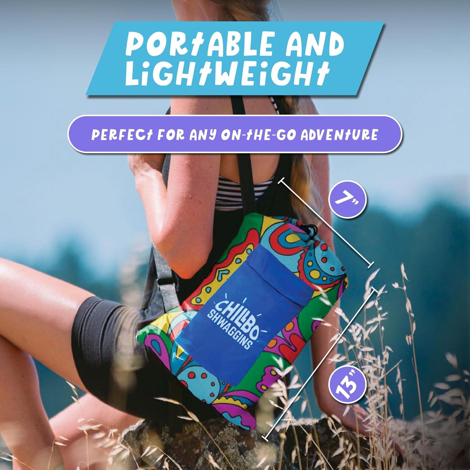 Sofá Inflable Chillbo Shwaggins - Psicodélico 1,04 kg