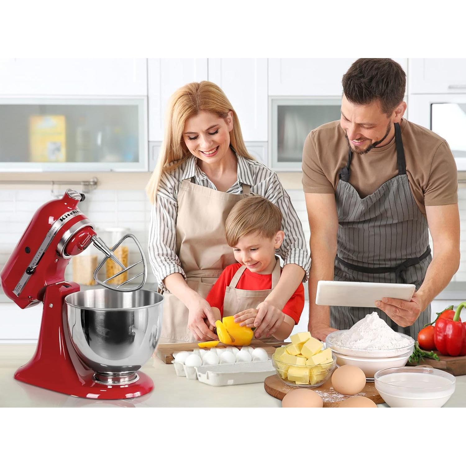 Paleta Batidora KitchenAid 4.5-5 Qt Acero Inoxidable Apta Lavavajillas
