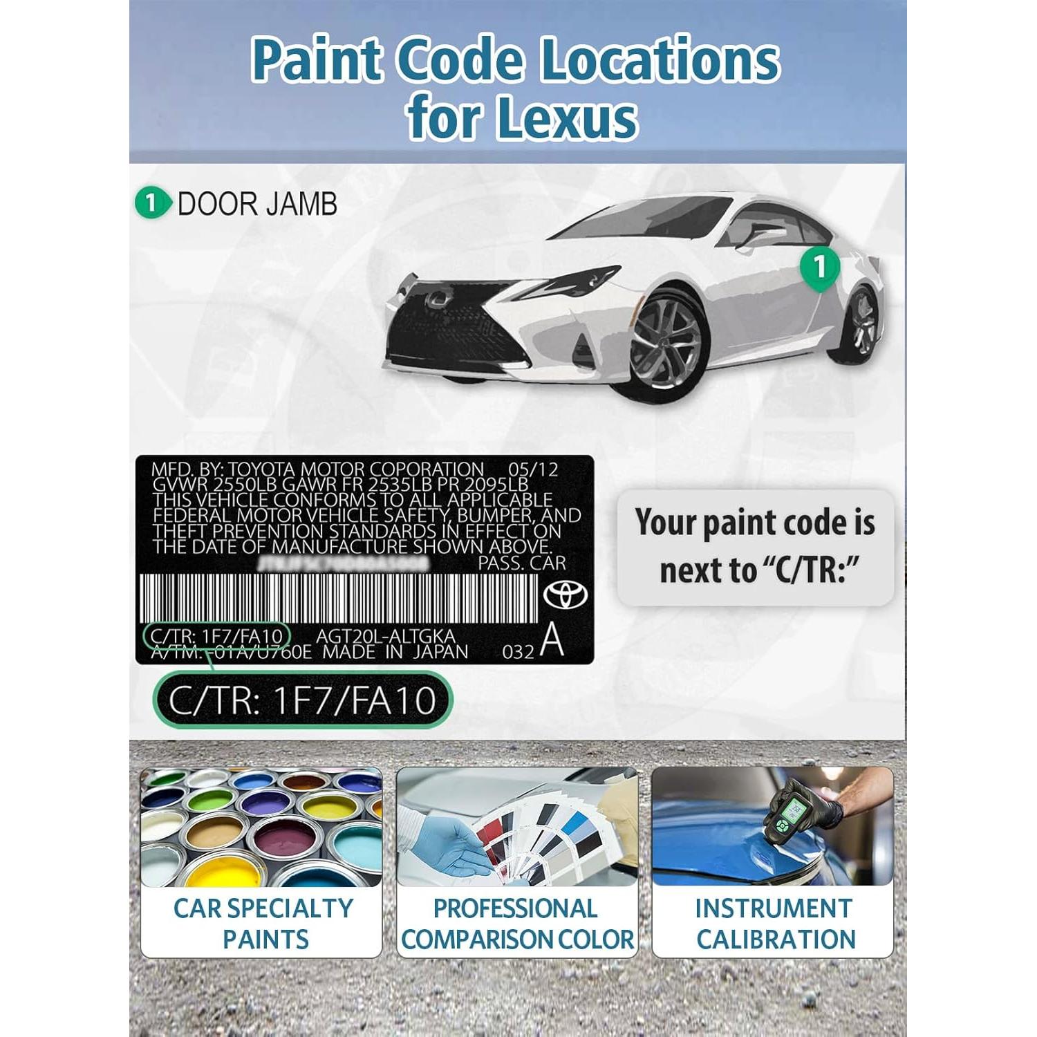 Pintura de Retoque FIXEZPRO 077 Perla Blanca para Lexus