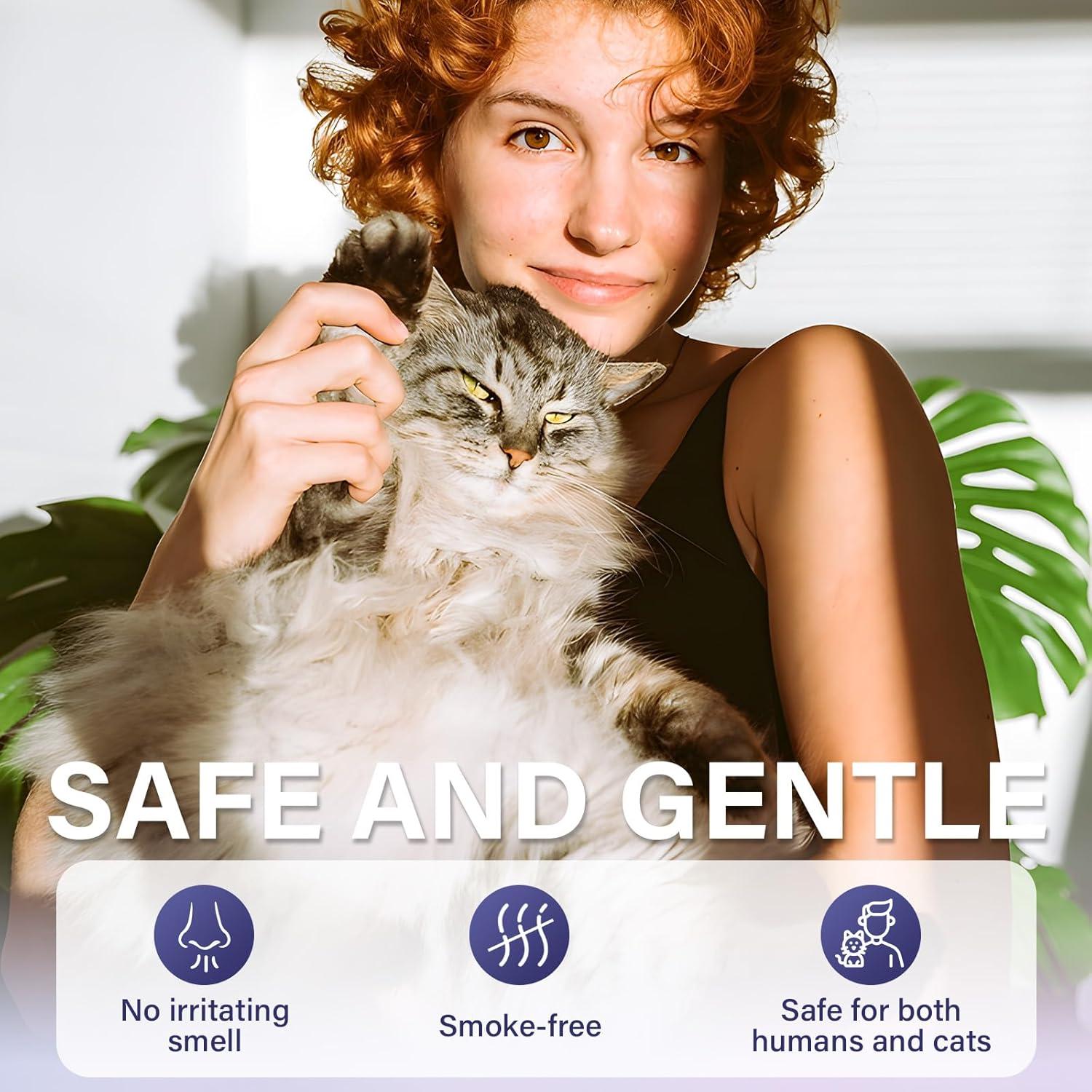 Recarga Difusor Calmante para Gatos 9 Botellas 48ml - Alivio Estrés