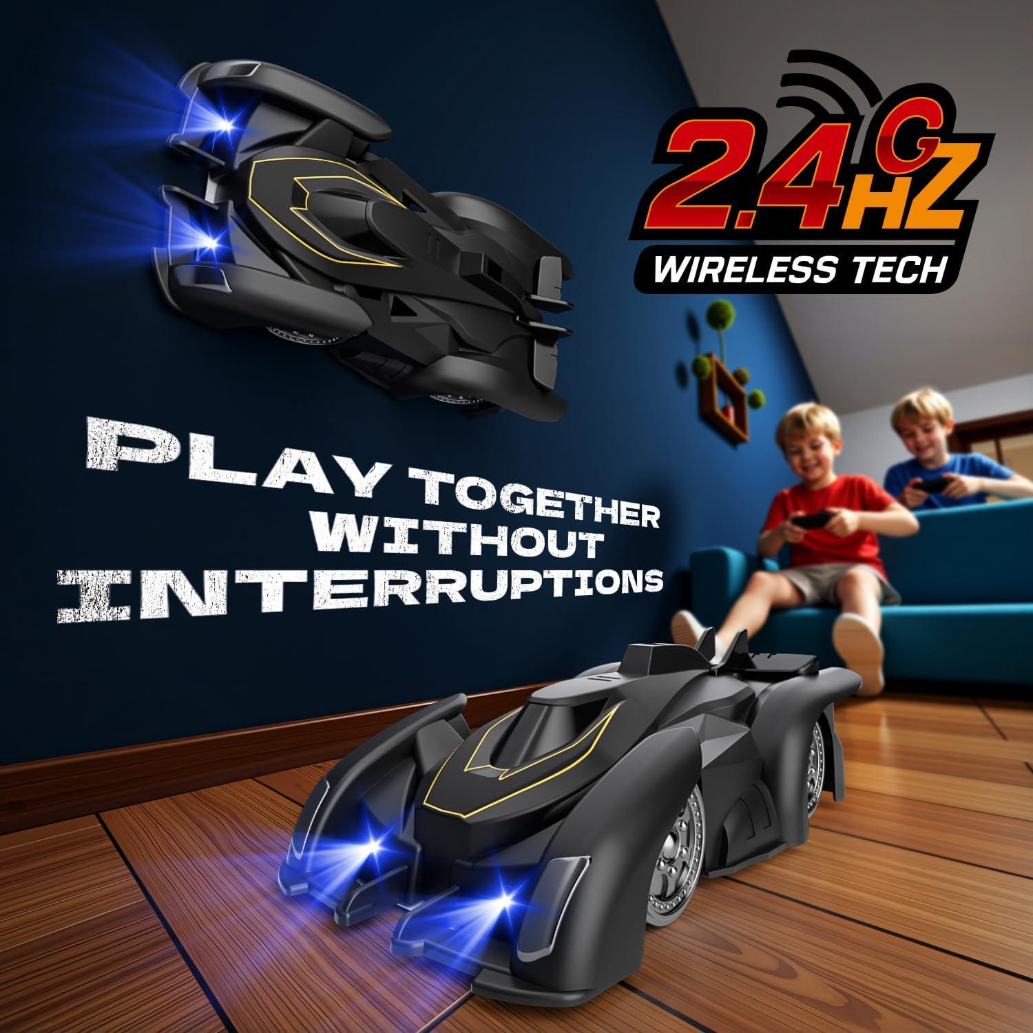 Coche de Control Remoto AjiAoo Escalador Paredes Negro