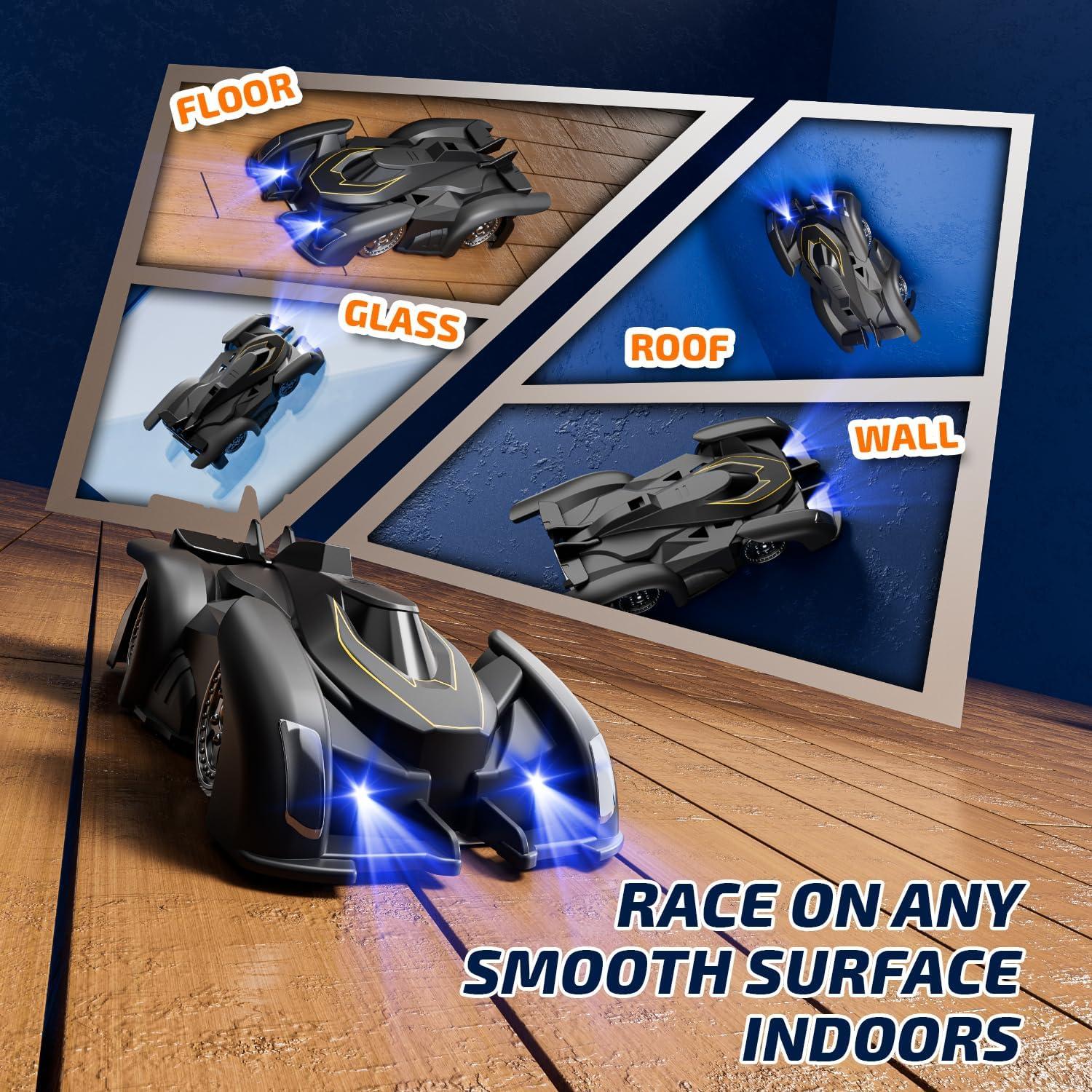 Coche de Control Remoto AjiAoo Escalador Paredes Negro