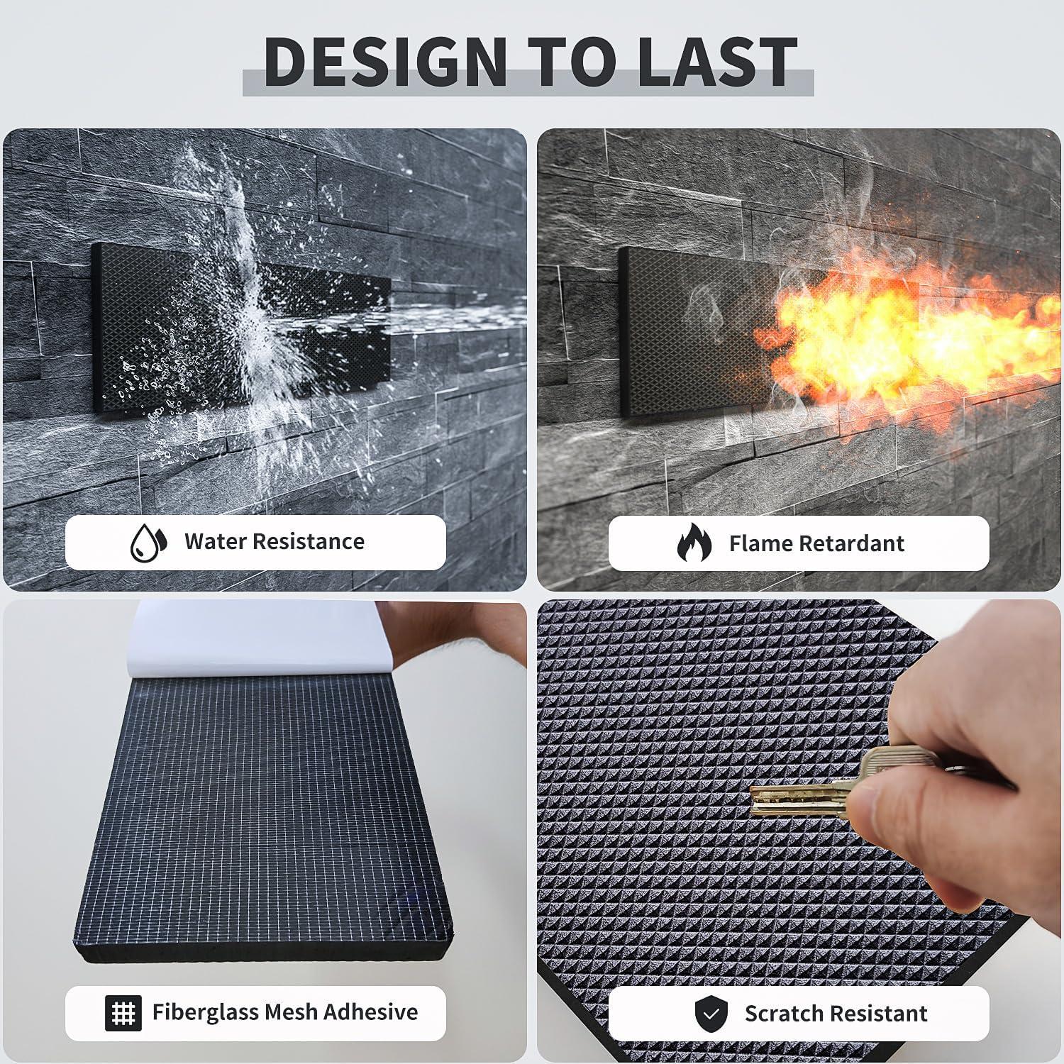 Protector de Pared de Garaje Caballus GWP02S 2-Pack Negro