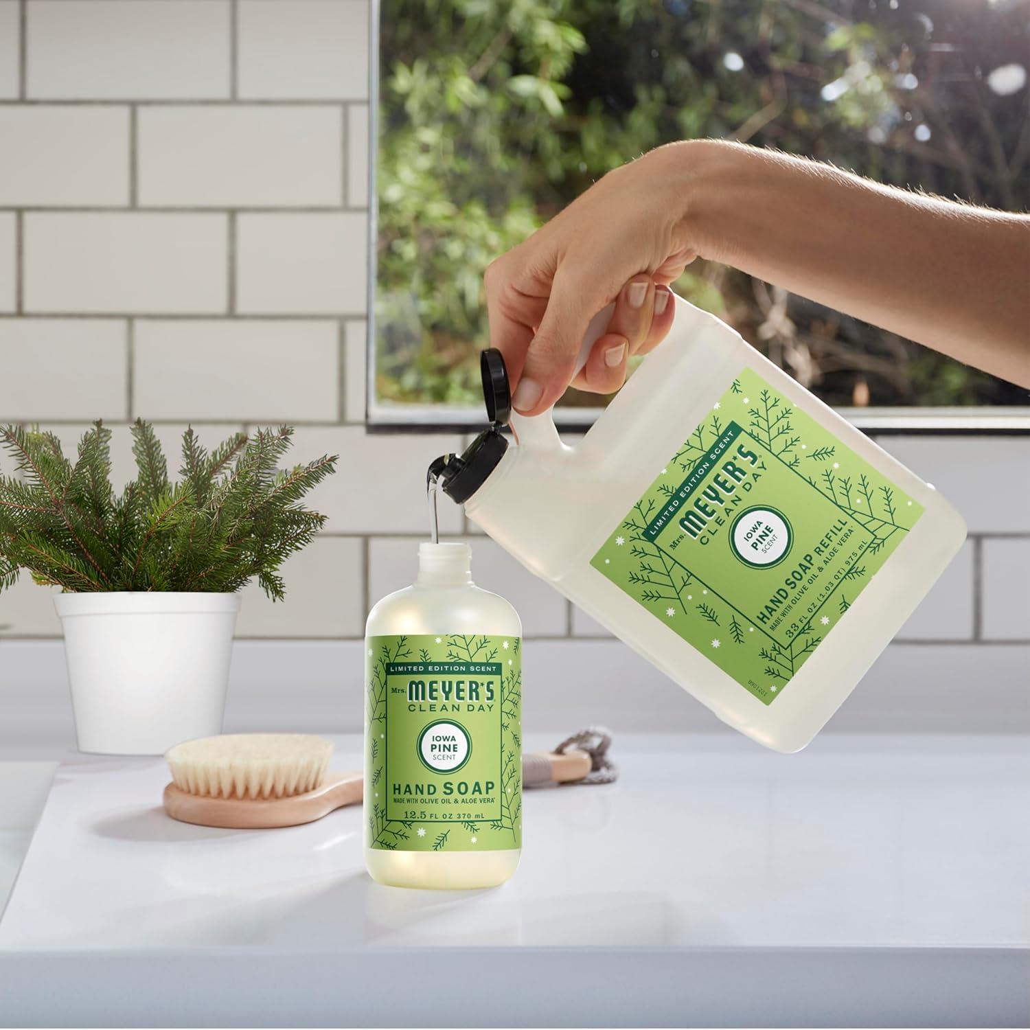 Recarga Jabón Líquido para Manos Mrs. Meyer's Pino 980ml