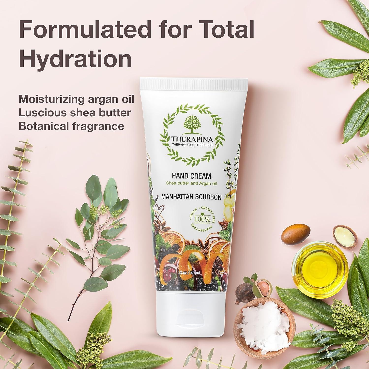 Crema de Manos THERAPINA Aromaterapia 85g - Manteca de Karité