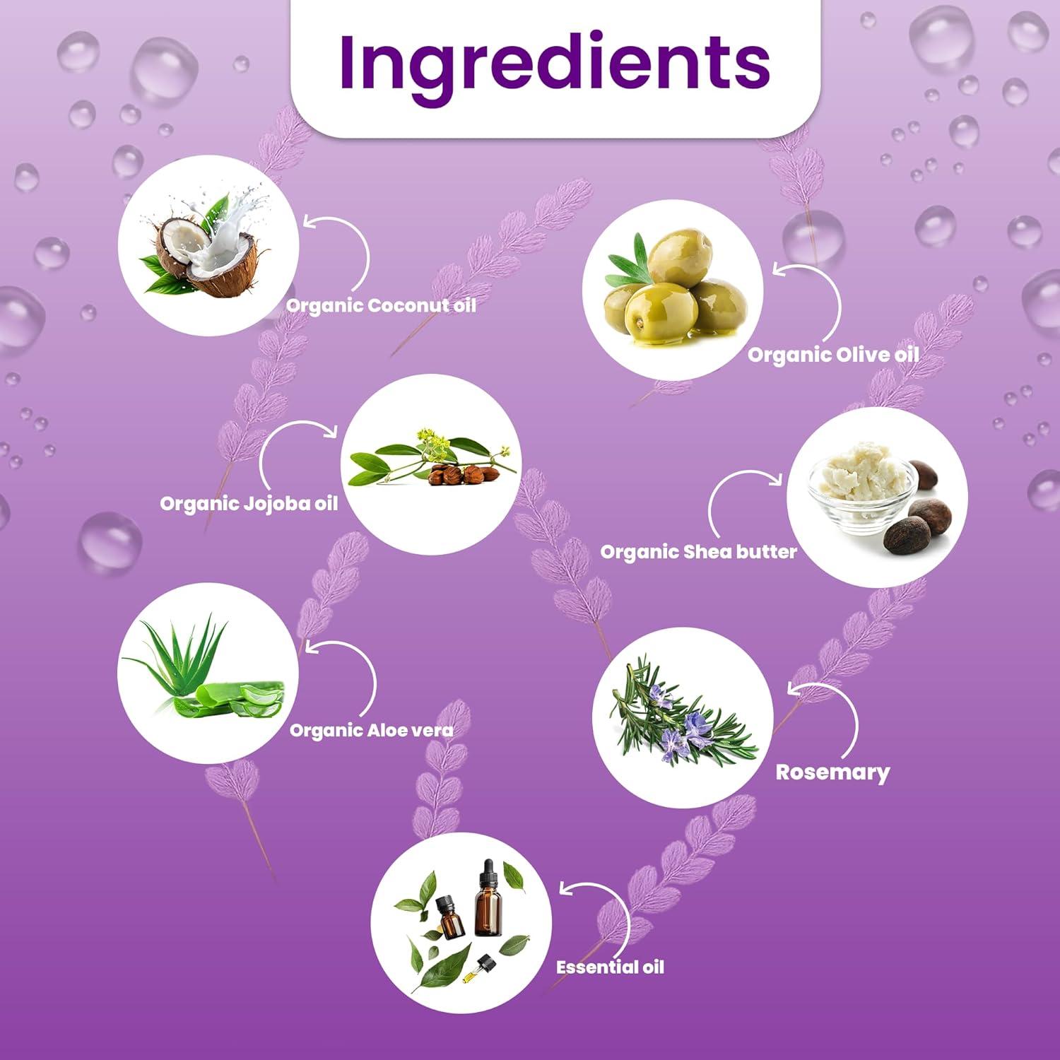 Jabón Corporal Vegano Suvechha Lavanda 340g Orgánico Hidratante