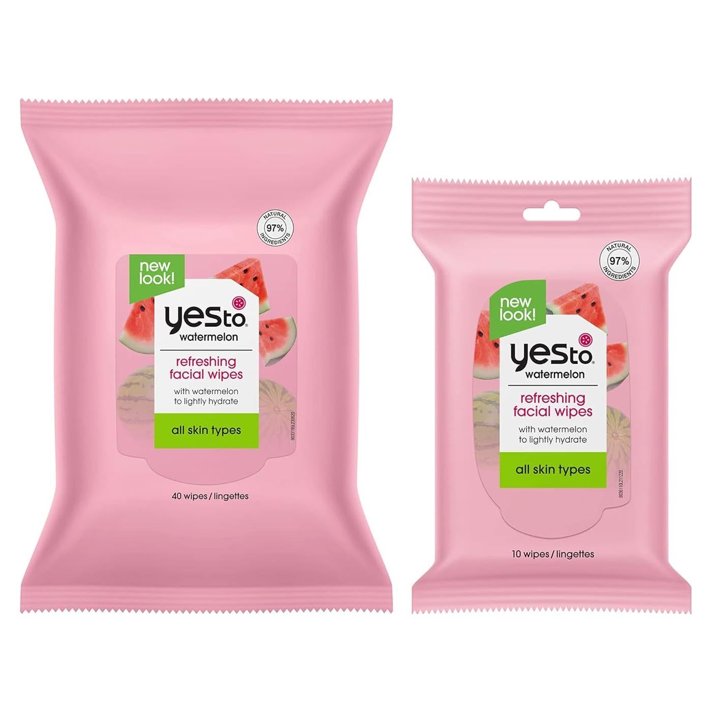 Toallitas Faciales Refrescantes Sí A - 40 Piezas, Hidratantes con Aloe