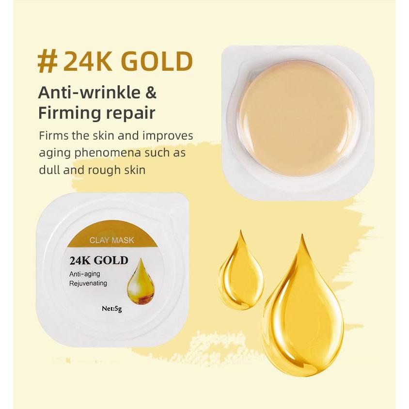 Kit de Mascarilla Facial Orgánica BERVEAL Cúrcuma Té Verde