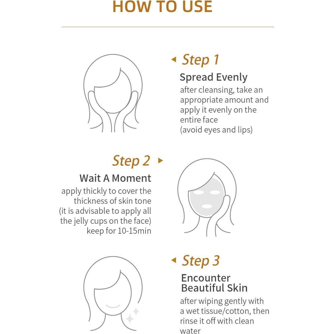 Kit de Mascarilla Facial Orgánica BERVEAL Cúrcuma Té Verde