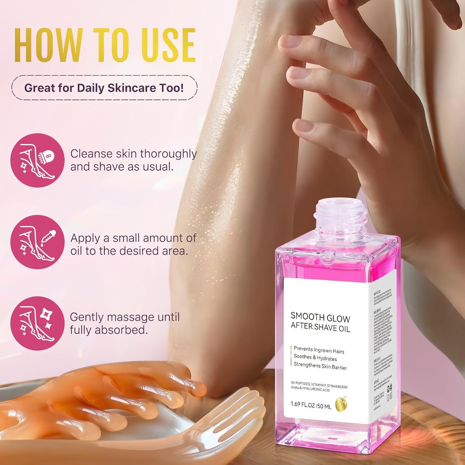 Aceite After Shave Fresa 50 ML - Hidratante y Calmante