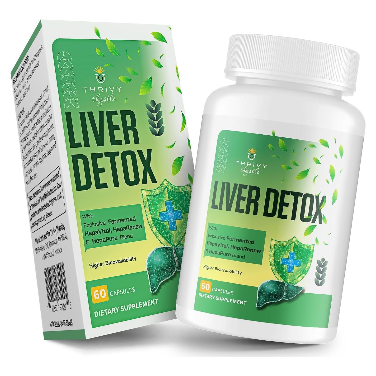 Suplemento Hepático Cardo Mariano 60 Cápsulas Veganas