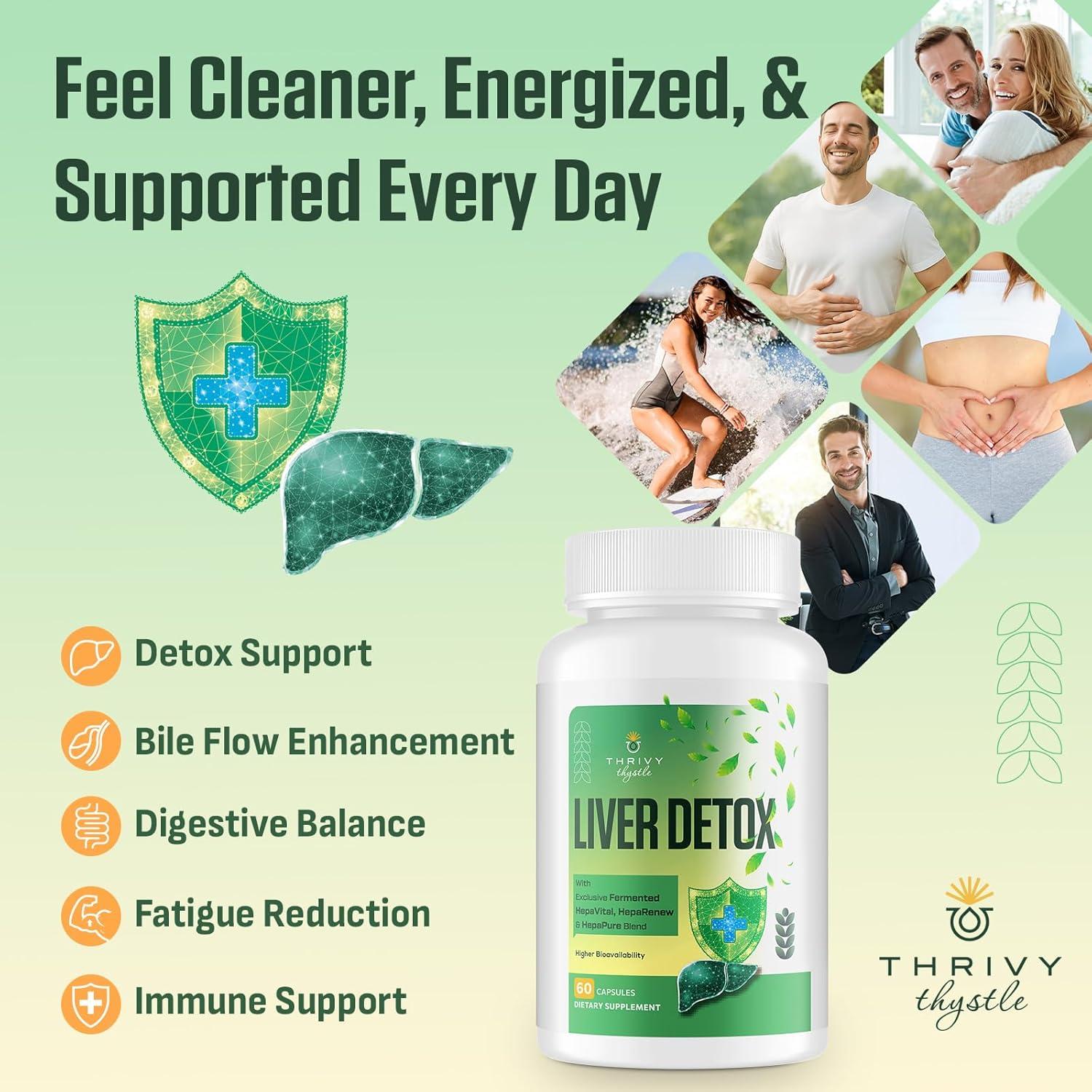 Suplemento Hepático Cardo Mariano 60 Cápsulas Veganas