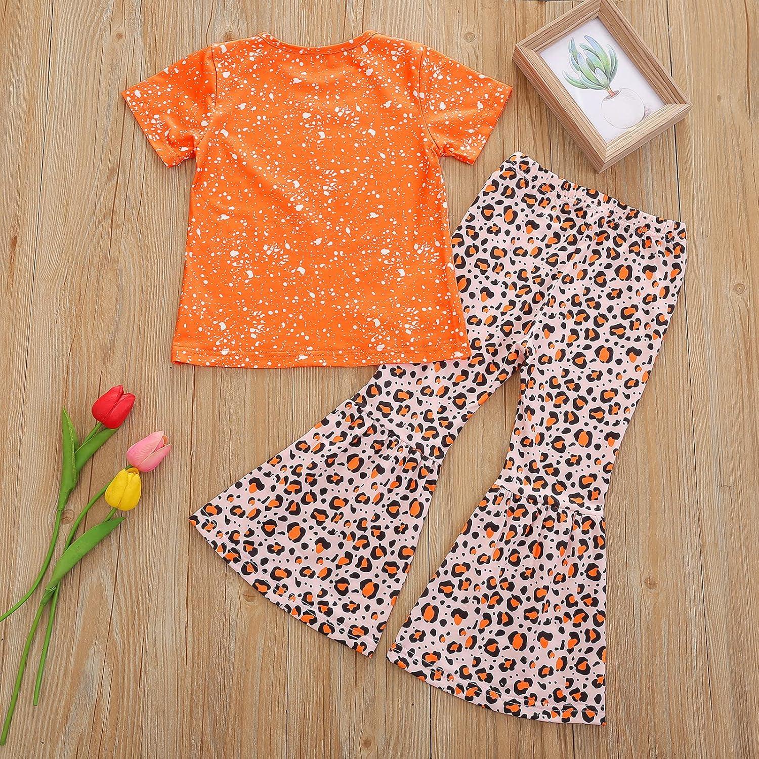 Conjunto 2 Piezas Niña Xiaodriceee: Camiseta y Pantalones Campana