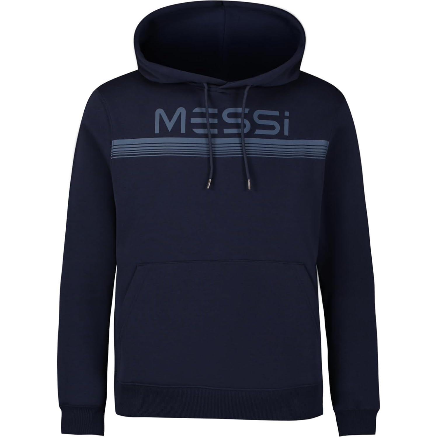Sudadera con Capucha Messi para Hombre Azul - Ajuste Cómodo