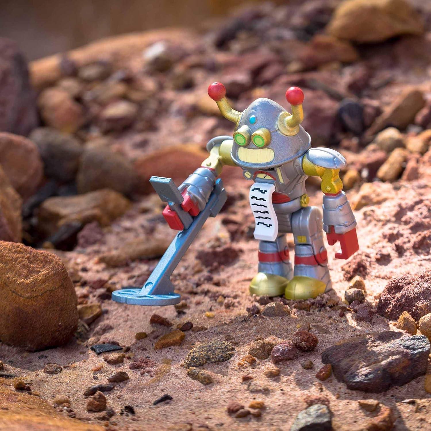 Figuras de Acción Roblox Jazwares Brainbot 3000 + 2 Misteriosas