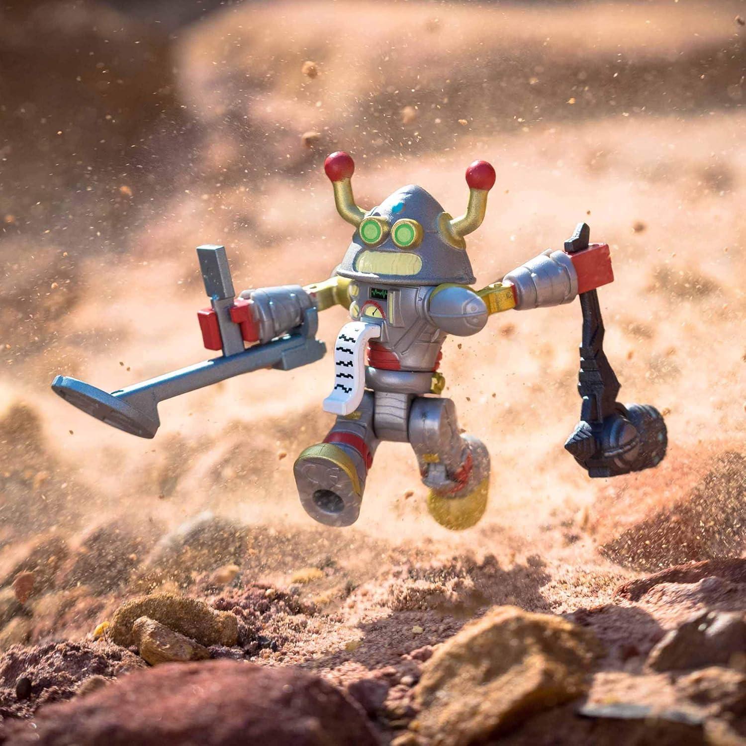 Figuras de Acción Roblox Jazwares Brainbot 3000 + 2 Misteriosas