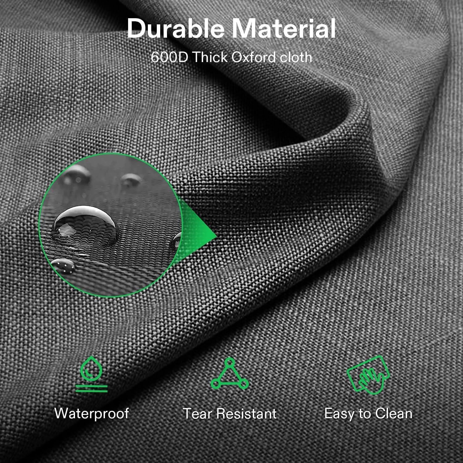 Silla de Camping Doble VIVOSUN DCC-003 Acolchada Verde-Gris