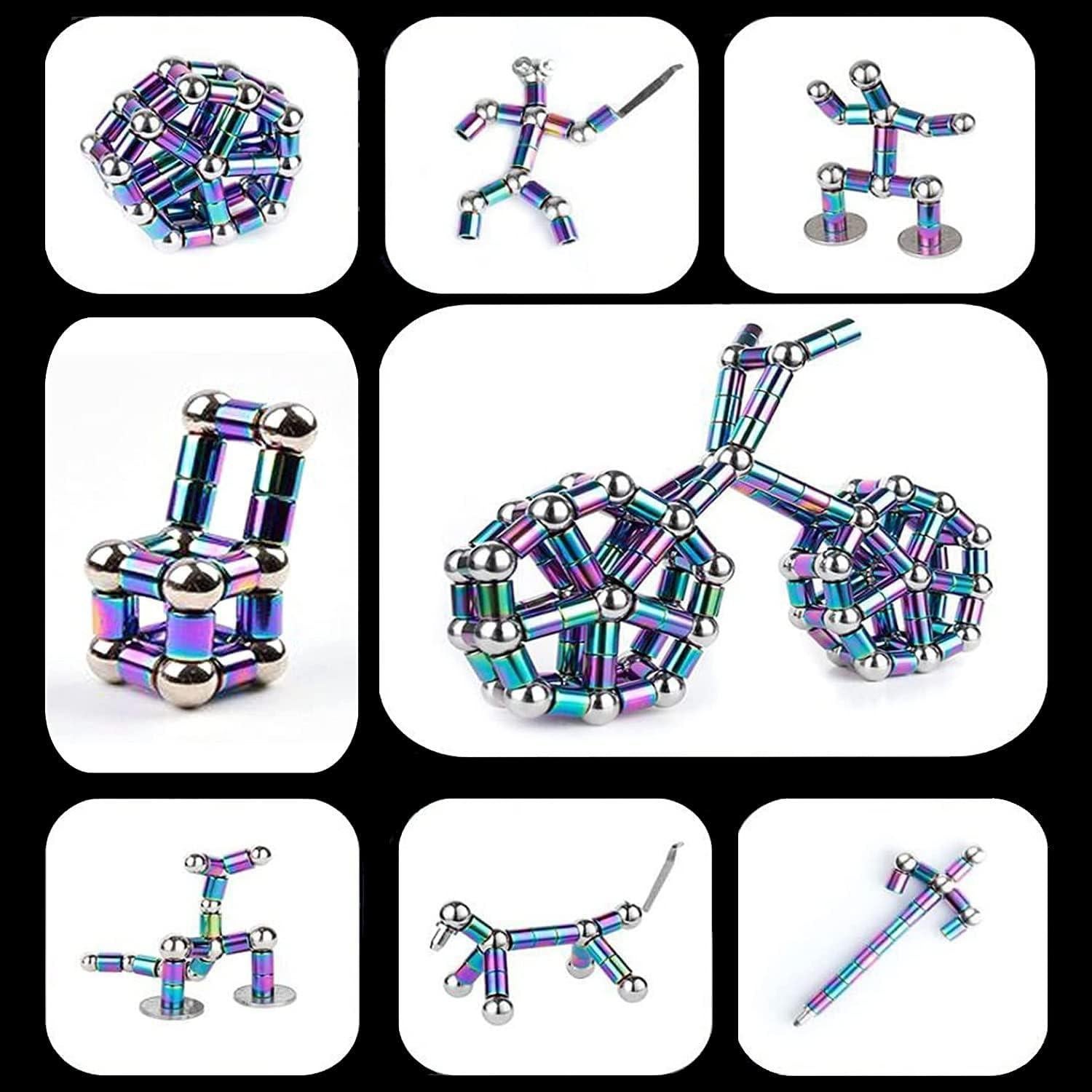 Bolígrafo Antiestrés Magnético Wercow Juguete Creativo Negro