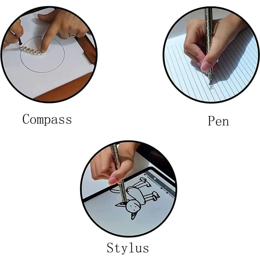 Bolígrafo Antiestrés Magnético Wercow Juguete Creativo Negro