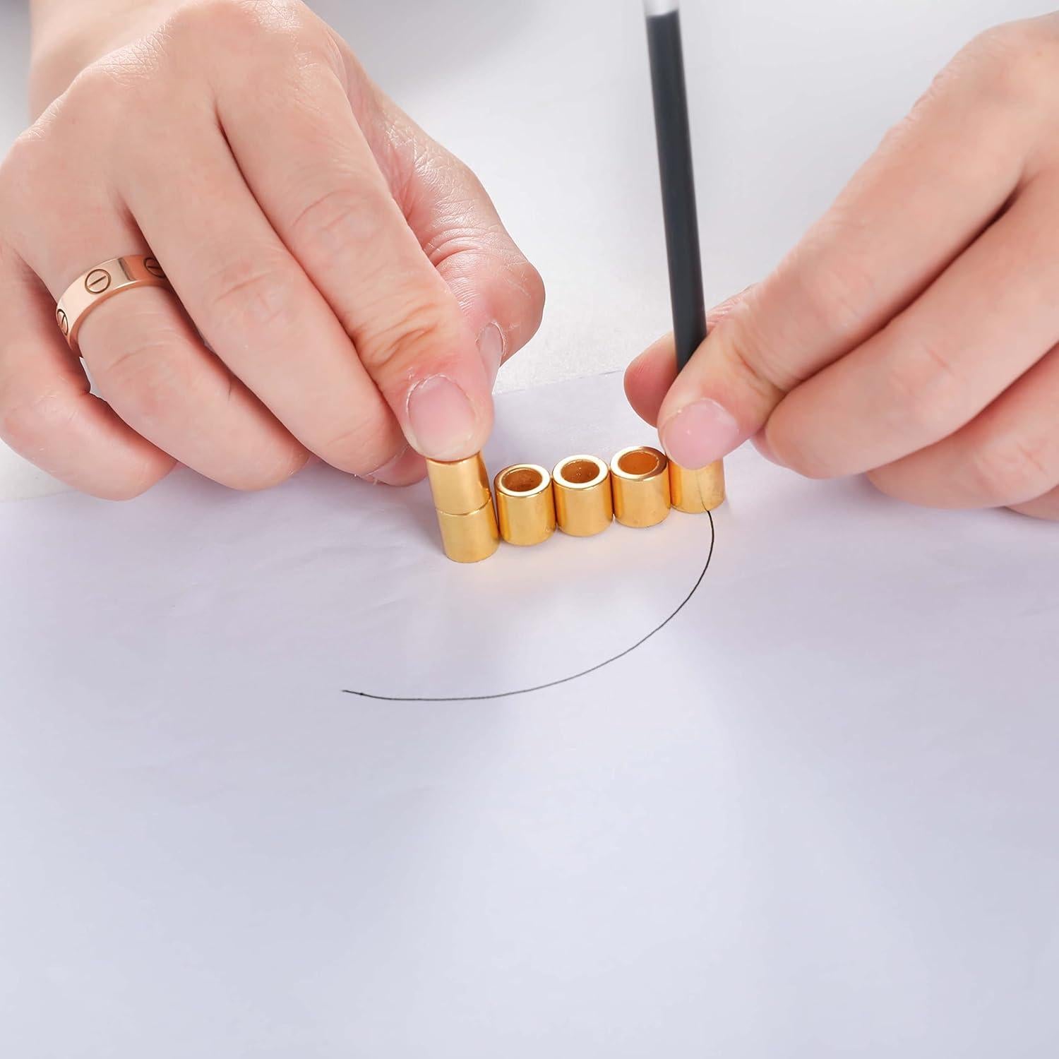 Bolígrafo Antiestrés Magnético Wercow Juguete Creativo Negro