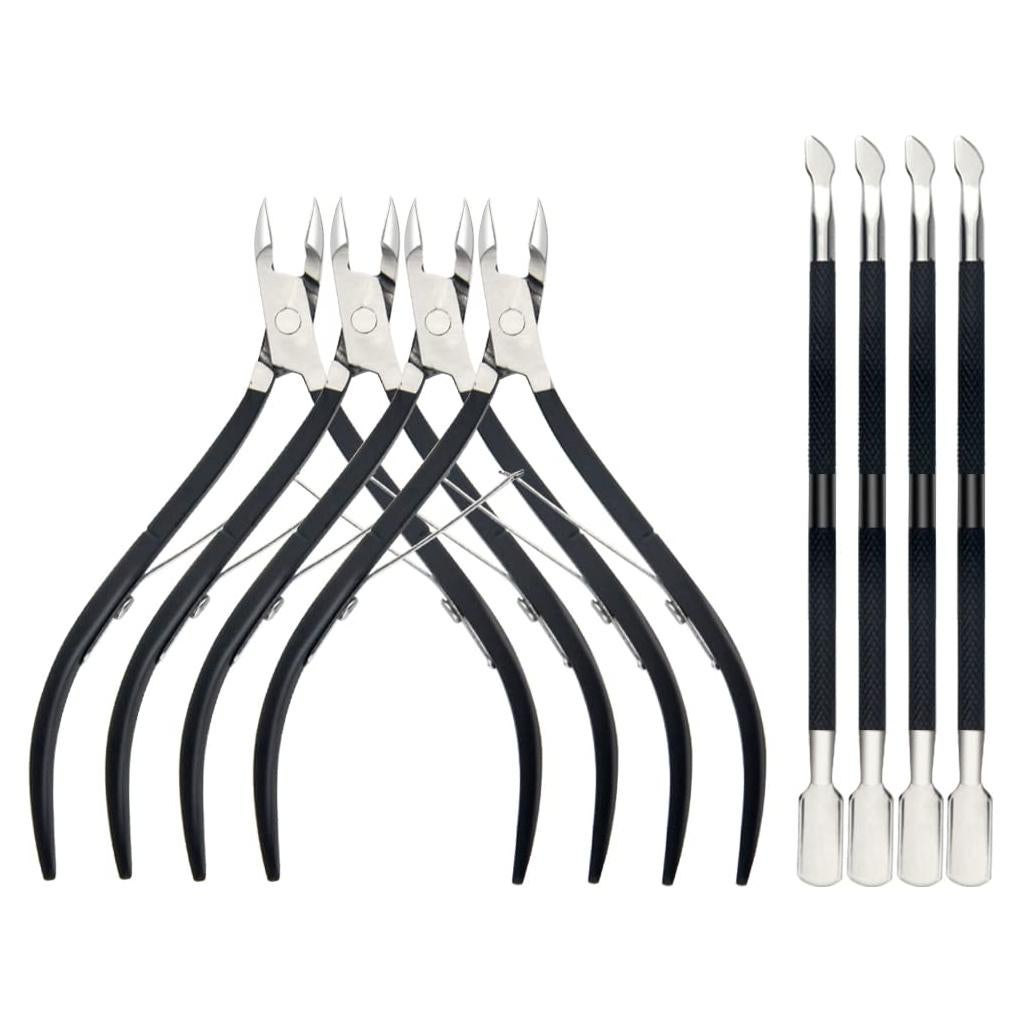 Juego de Cortadores de Cutículas XINMEIWEN 8 Piezas Acero Inoxidable