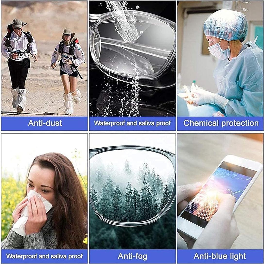 Gafas de Seguridad MORK&SUKY Antivaho Ligeras y Elegantes