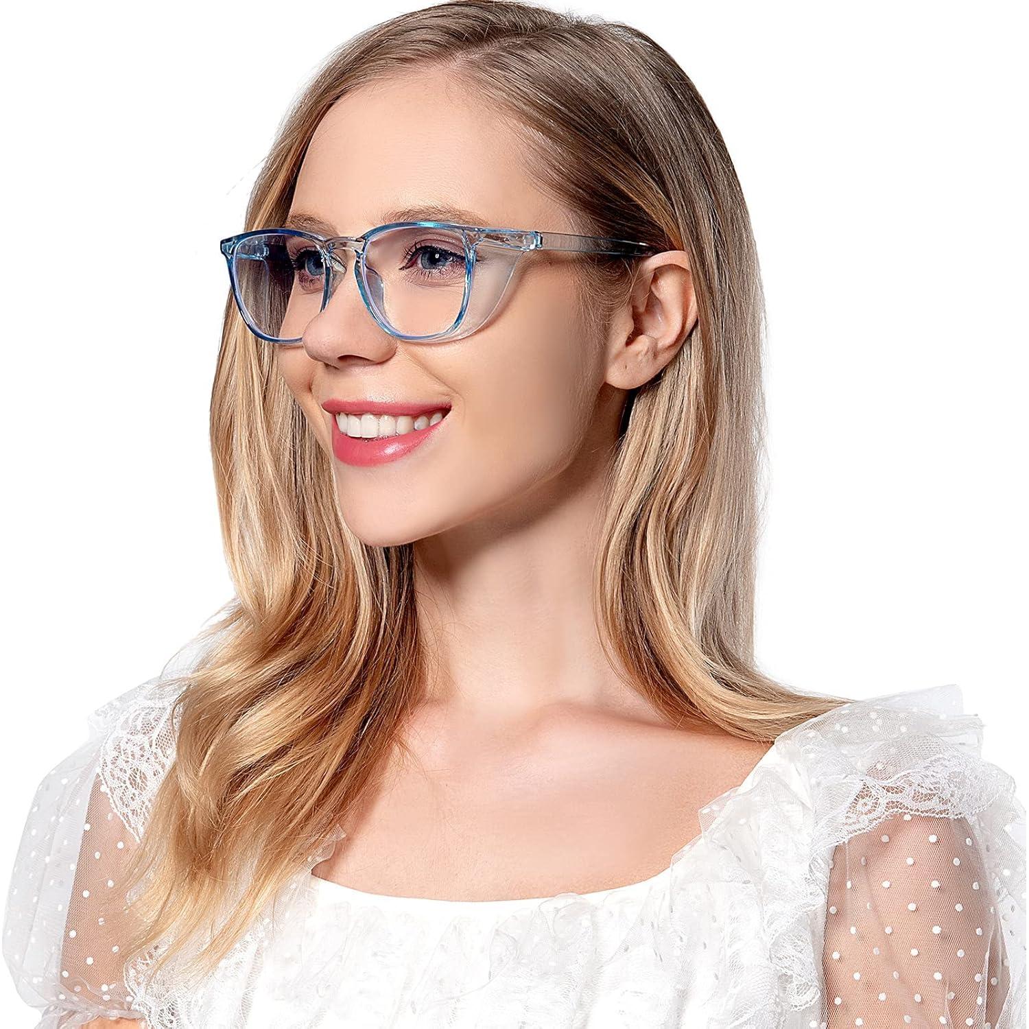 Gafas de Seguridad MORK&SUKY Antivaho Azul Claro