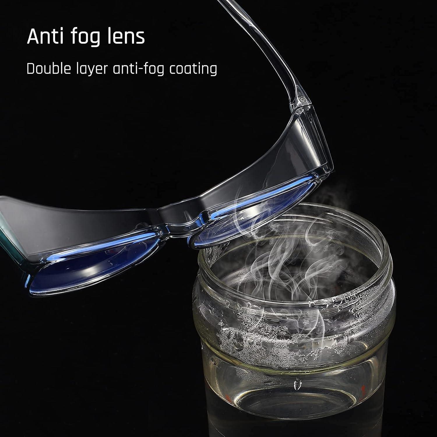 Gafas de Seguridad MORK&SUKY Antivaho Azul Claro