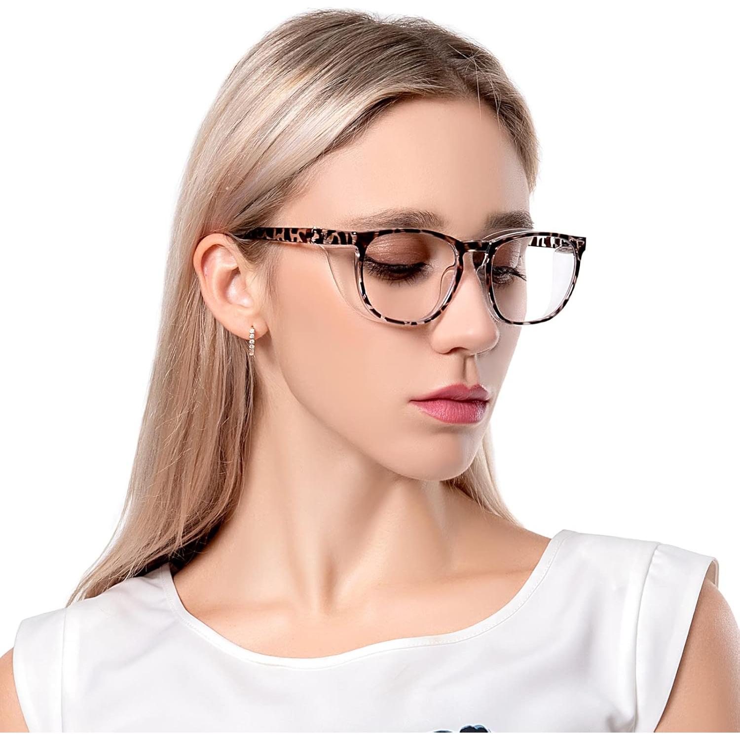 Gafas de Seguridad MORK&SUKY Antivaho Leopardo