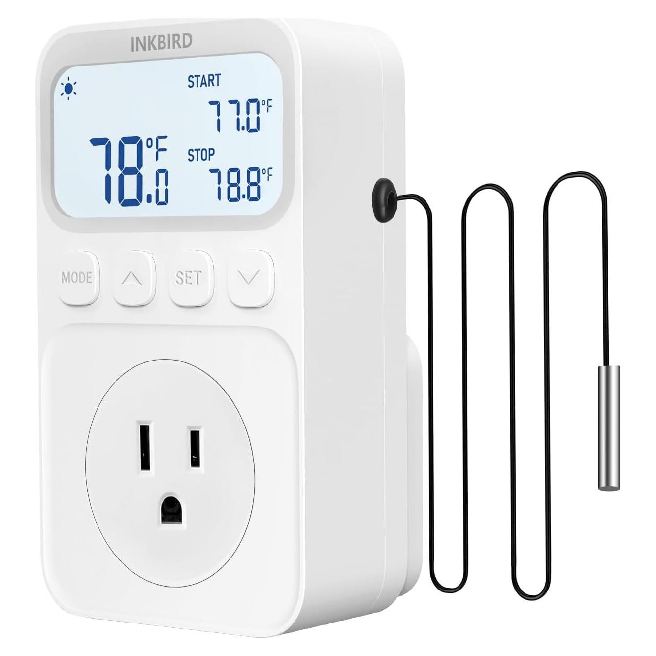 Controlador de Temperatura Digital INKBIRD C216T 1200W 10A