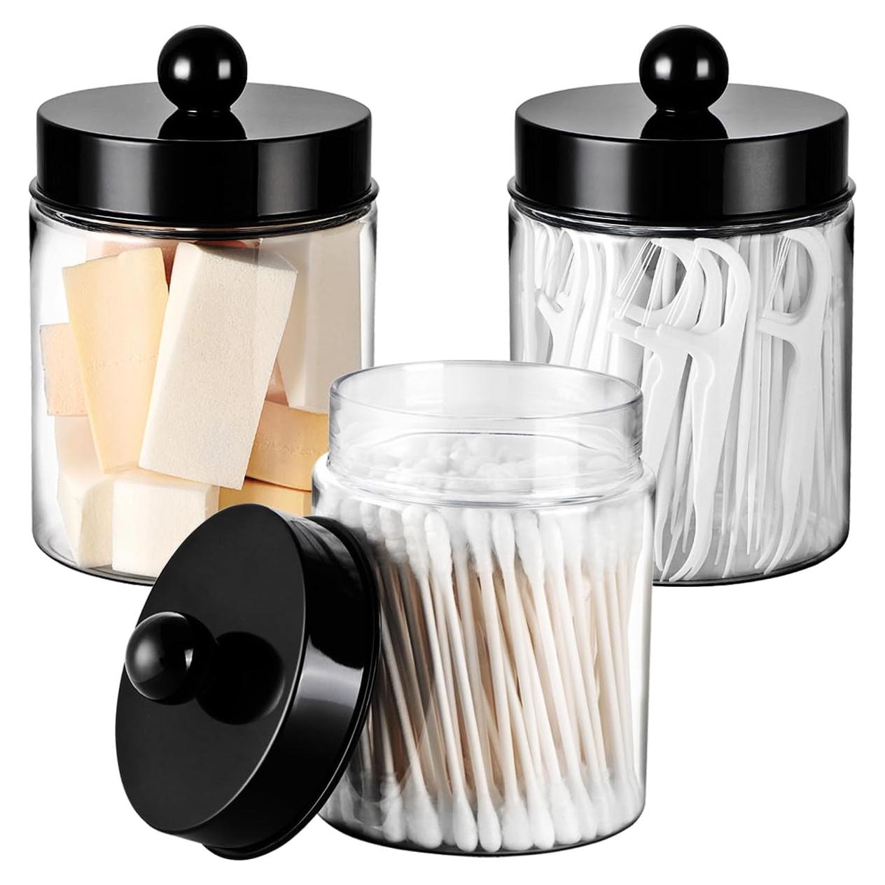 Set de 3 Tarros de Almacenamiento para Baño Andrew & Sarah