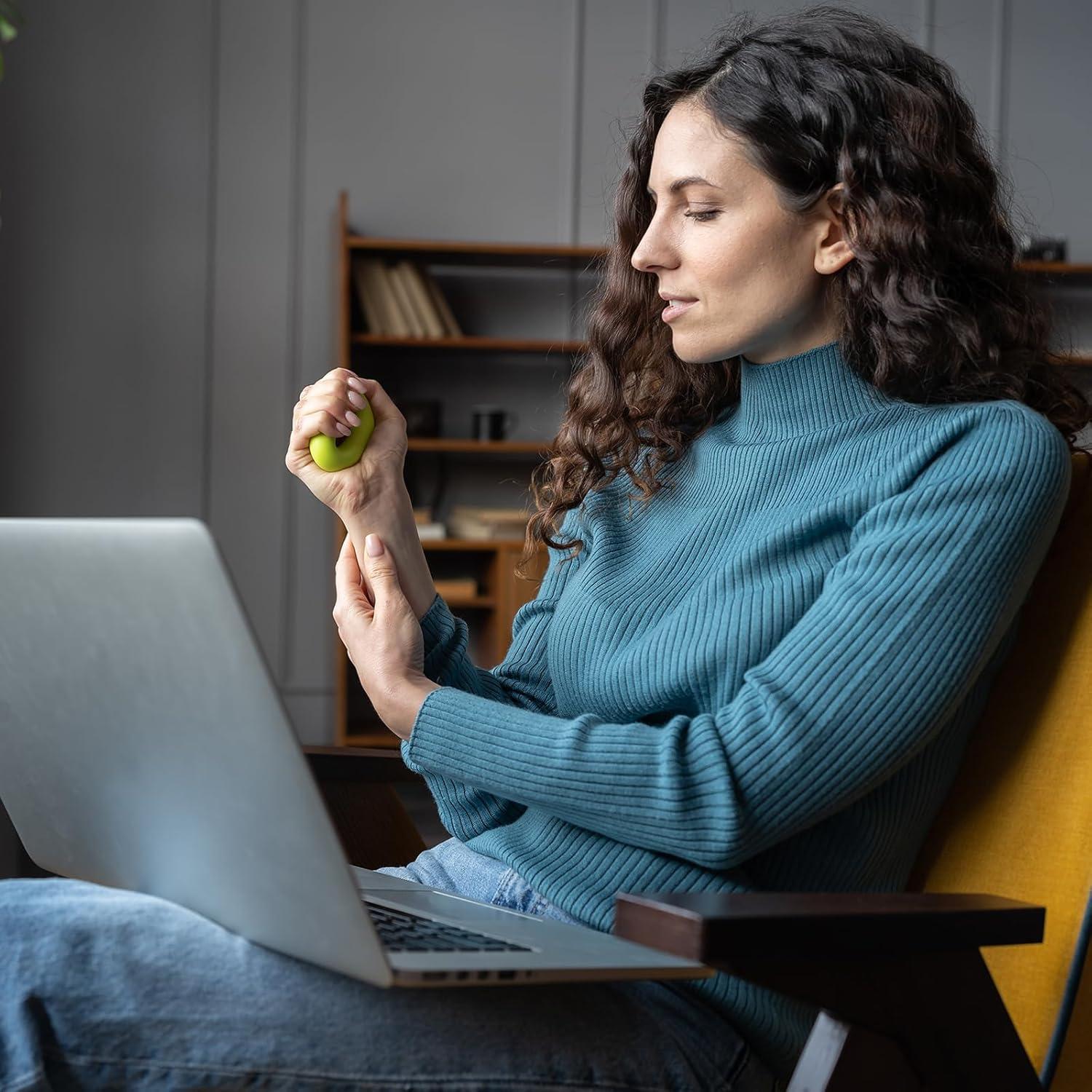 Fortalecedores de Agarre uxcell - Silicona Antideslizante 2 Pcs