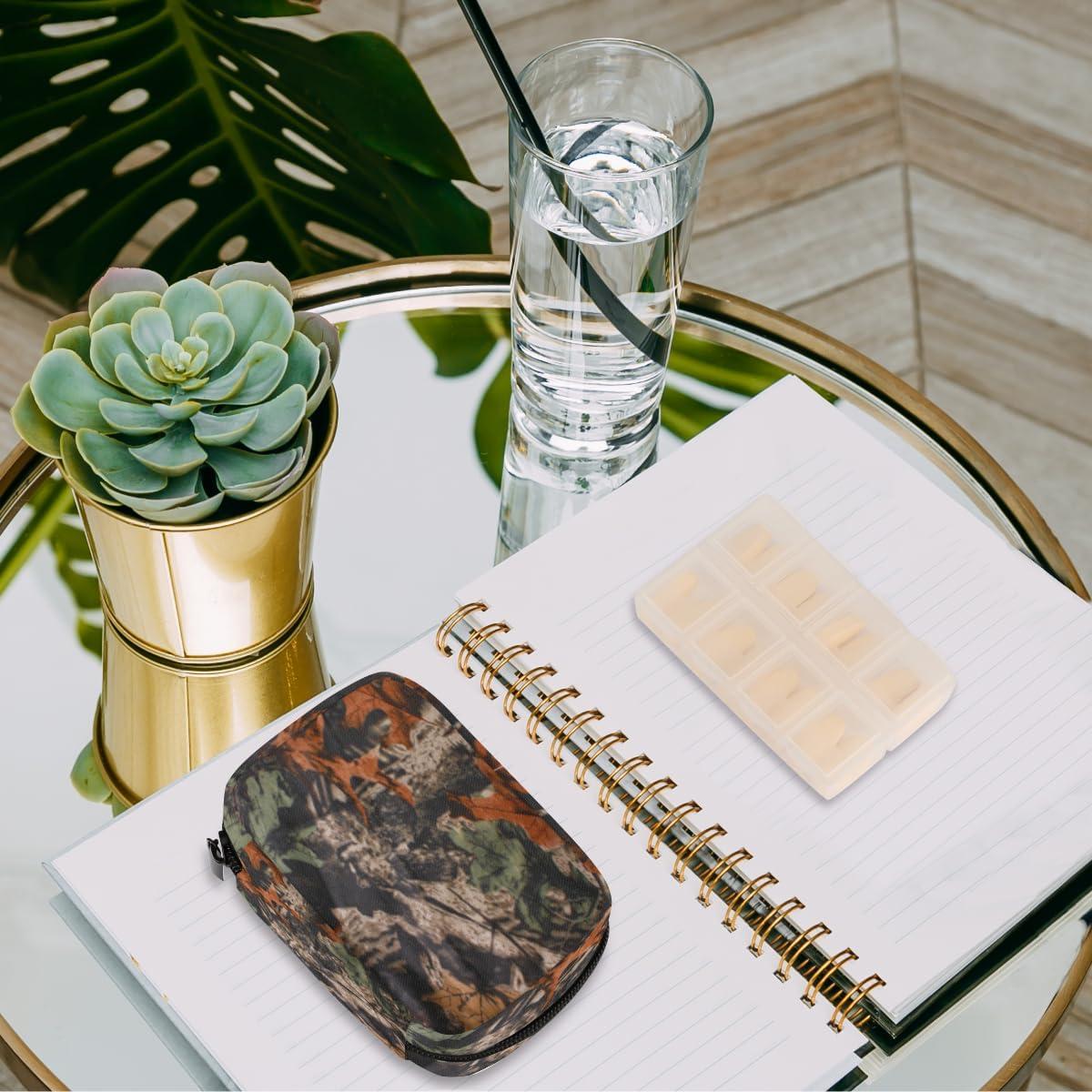 Caja de Pastillas Pequeña Pardick Camuflaje Bosque 13x9x5.5cm